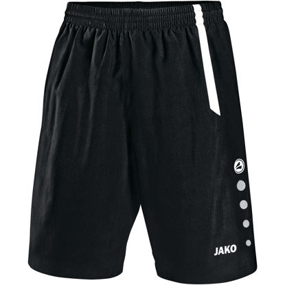 Afbeeldingen van JAKO Short Turin zwart/wit (4462/08) - SALE